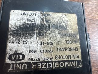bontott KIA RIO Immobilizer Elektronika