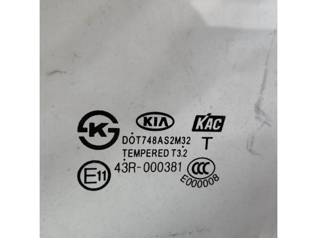 bontott KIA RIO Bal hátsó Ablak