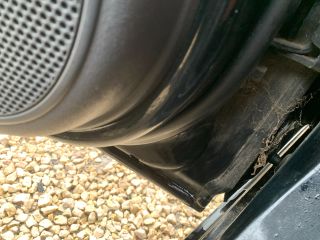 bontott KIA RIO Bal hátsó Ajtó (Üres lemez)