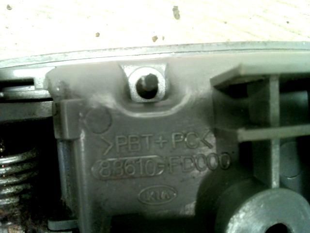 bontott KIA RIO Bal hátsó Belső Kilincs