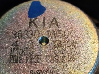 bontott KIA RIO Bal hátsó Hangszóró