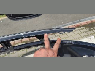 bontott KIA RIO Első Lökhárító (Üresen)