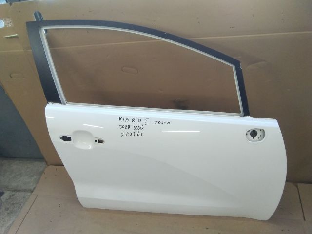 bontott KIA RIO Jobb első Ajtó (Üres lemez)