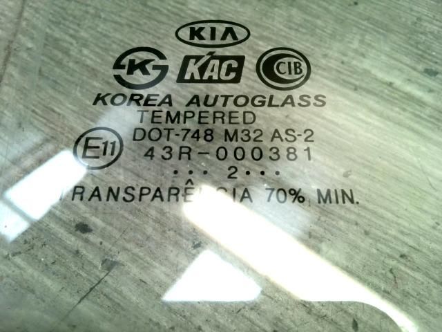 bontott KIA RIO Jobb hátsó Ablak