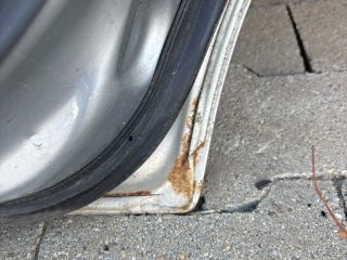 bontott KIA RIO Jobb hátsó Ajtó (Üres lemez)