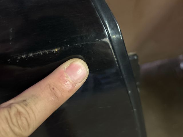 bontott KIA RIO Jobb hátsó Ajtó (Üres lemez)