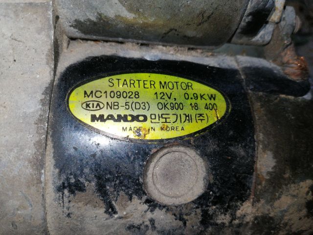 bontott KIA SEPHIA Önindító