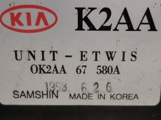 bontott KIA SHUMA Elektronika (Magában)