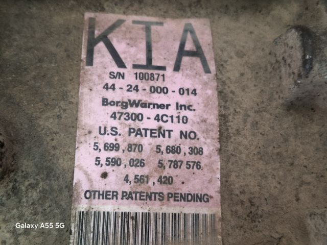 bontott KIA SORENTO Osztómű