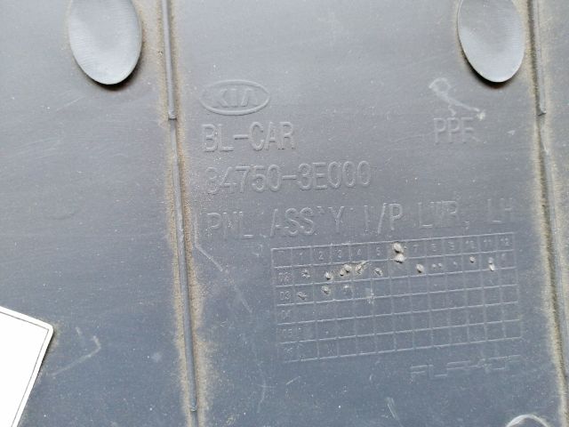 bontott KIA SORENTO Alsó Műszerfal Burkolat