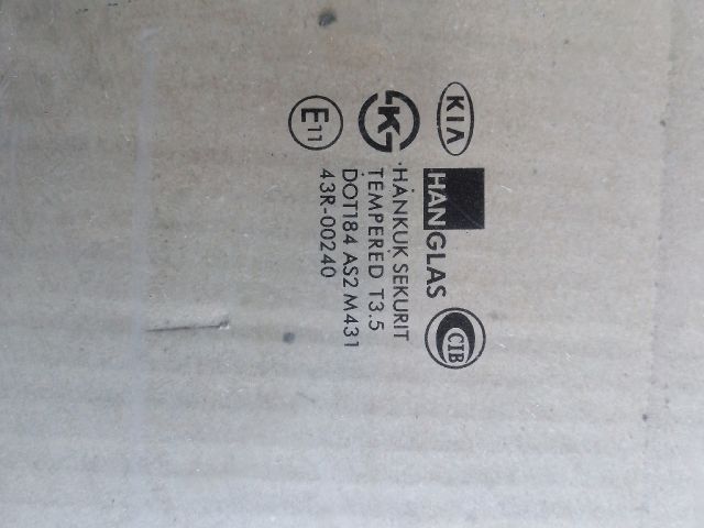 bontott KIA SORENTO Bal első Ablak