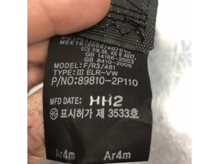 bontott KIA SORENTO Bal első Biztonsági Öv