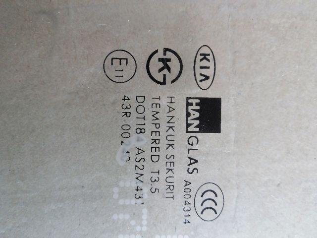 bontott KIA SORENTO Bal hátsó Ablak