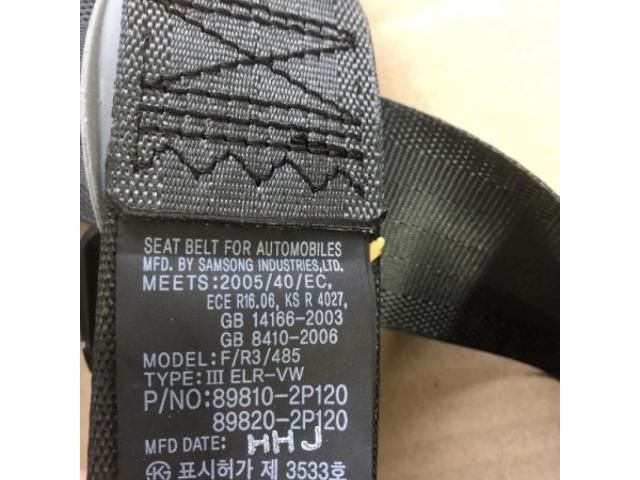 bontott KIA SORENTO Bal hátsó Biztonsági Öv