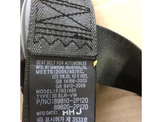 bontott KIA SORENTO Bal hátsó Biztonsági Öv