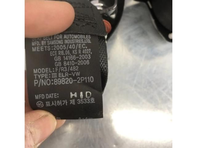 bontott KIA SORENTO Jobb első Biztonsági Öv