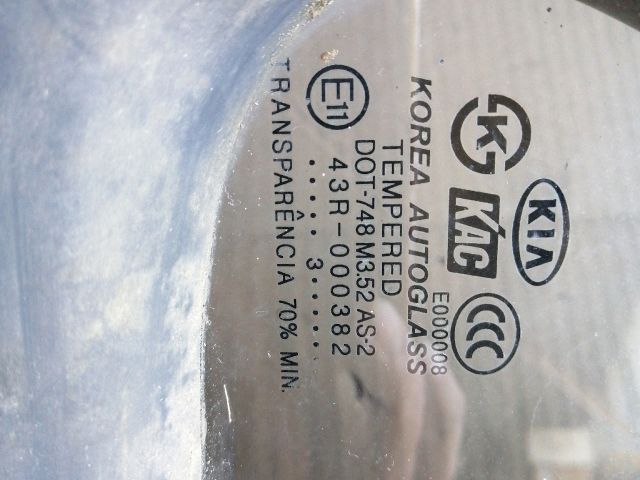 bontott KIA SORENTO Jobb hátsó Fixüveg (Ajtóban)