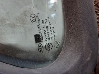 bontott KIA SORENTO Jobb hátsó Fixüveg (Ajtóban)