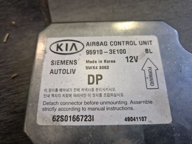 bontott KIA SORENTO Komplett Légzsák Szett