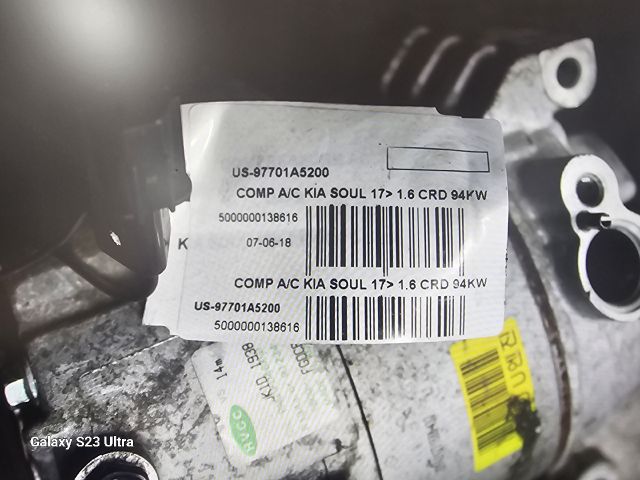 bontott KIA SOUL Klímakompresszor