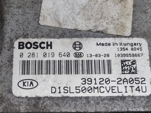bontott KIA SPORTAGE Motorvezérlő