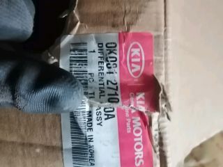 bontott KIA SPORTAGE Hátsó Differenciálmű