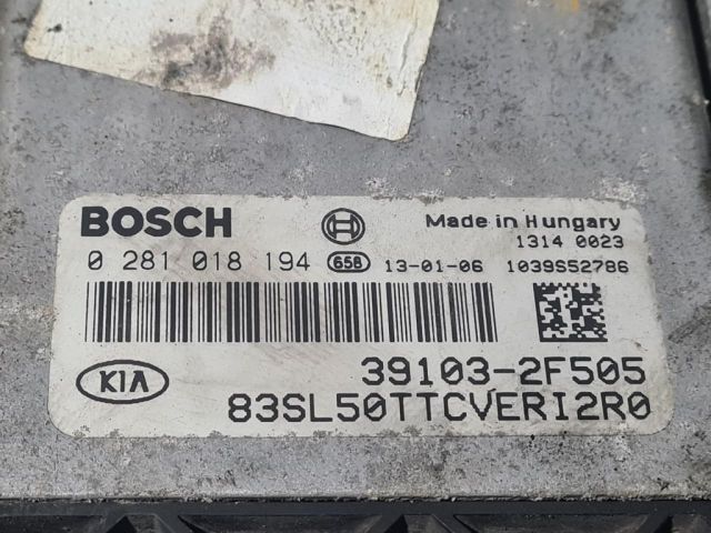 bontott KIA SPORTAGE Motorvezérlő