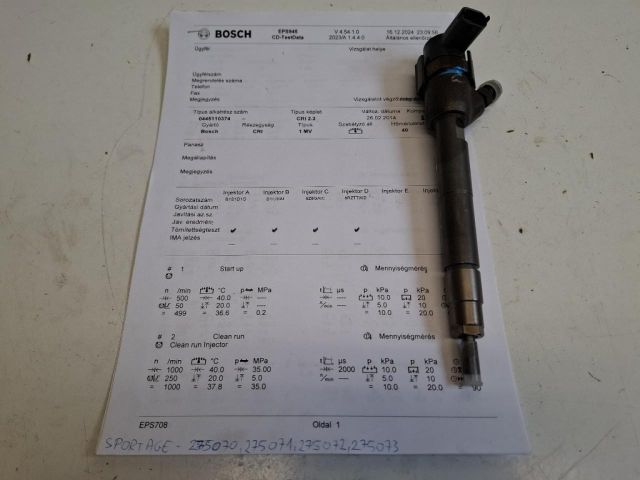 bontott KIA SPORTAGE Porlasztó (1 db)