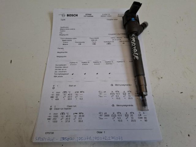 bontott KIA SPORTAGE Porlasztó (1 db)