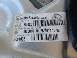 bontott KIA SPORTAGE Bal hátsó Ablakemelő Szerkezet (Elektromos)