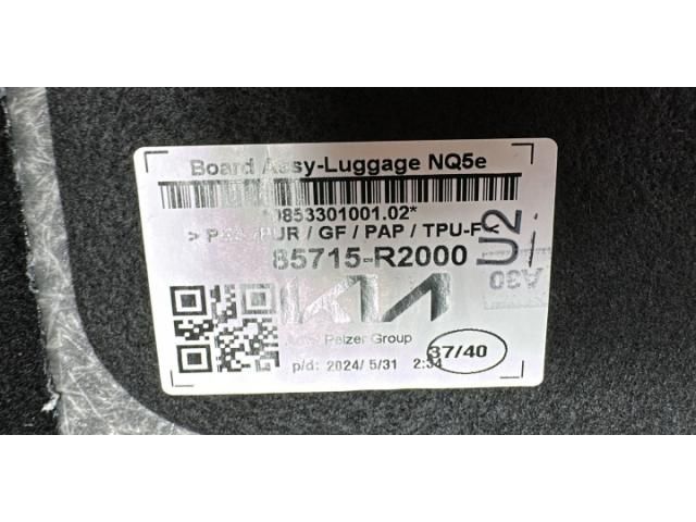 bontott KIA SPORTAGE Csomagtér Kárpit