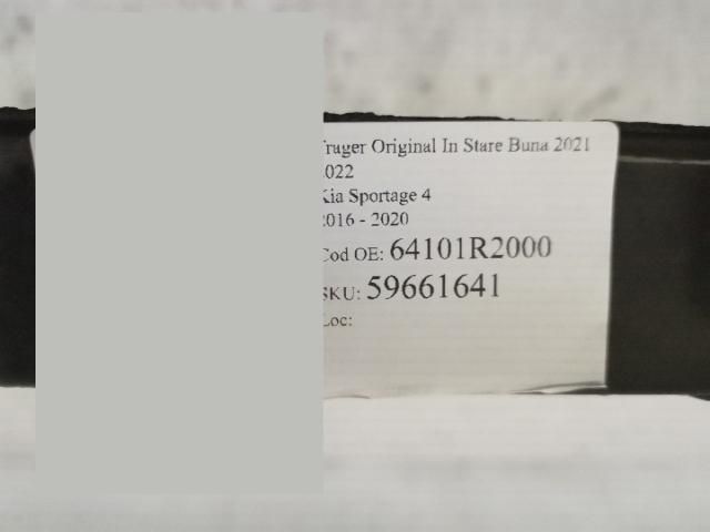 bontott KIA SPORTAGE Homlokfal (Üres lemez)