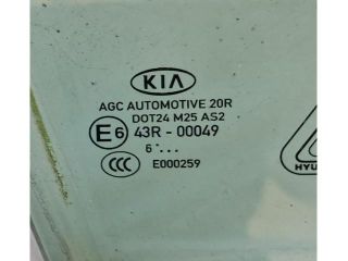 bontott KIA SPORTAGE Jobb első Ablak
