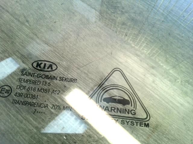 bontott KIA SPORTAGE Jobb első Ablak
