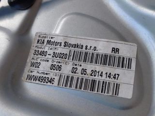 bontott KIA SPORTAGE Jobb hátsó Ablakemelő Szerkezet (Elektromos)