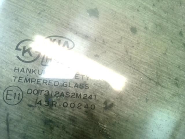 bontott KIA SPORTAGE Jobb hátsó Fixüveg (Ajtóban)