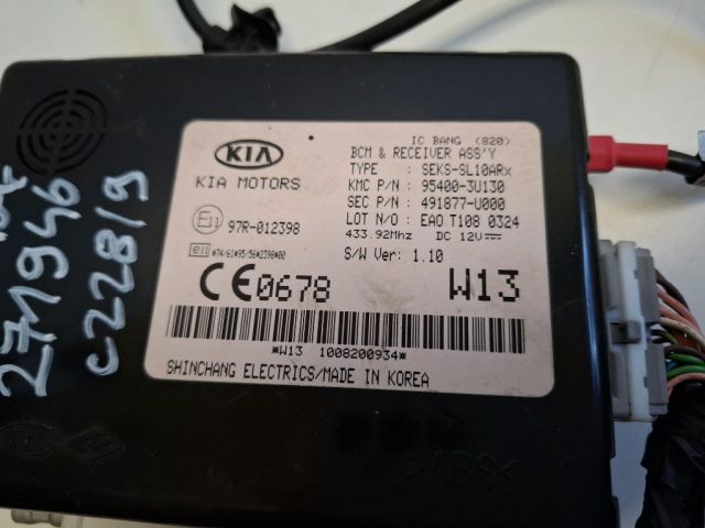 bontott KIA SPORTAGE Komfort Elektronika