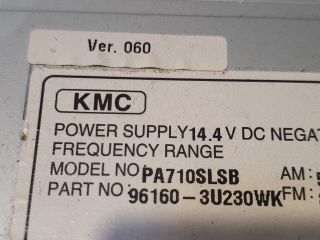 bontott KIA SPORTAGE Rádió / CD