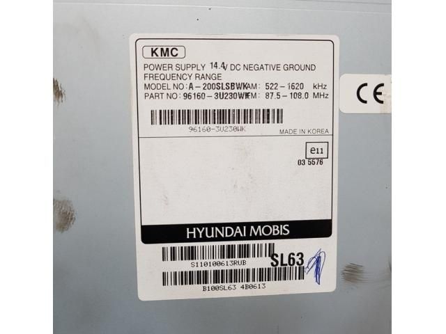 bontott KIA SPORTAGE Rádió / CD