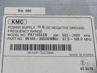 bontott KIA SPORTAGE Rádió / CD