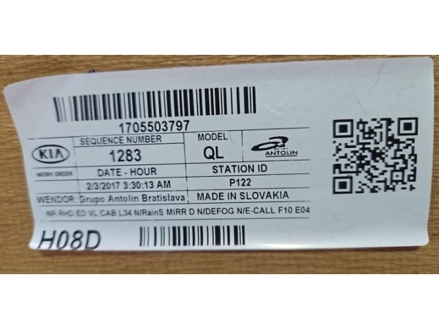 bontott KIA SPORTAGE Tetőkárpit