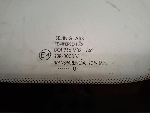 bontott KIA VENGA Bal A Oszlop Oldalablak Üveg