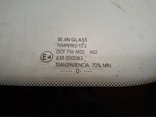 bontott KIA VENGA Bal A Oszlop Oldalablak Üveg