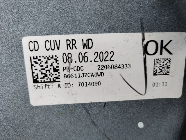 bontott KIA XCEED Hátsó Lökhárító (Üresen)