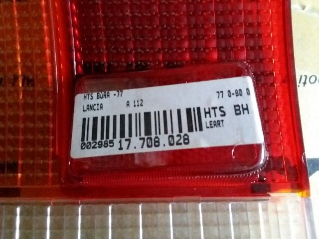 bontott LANCIA A 112 Bal hátsó Lámpabúra