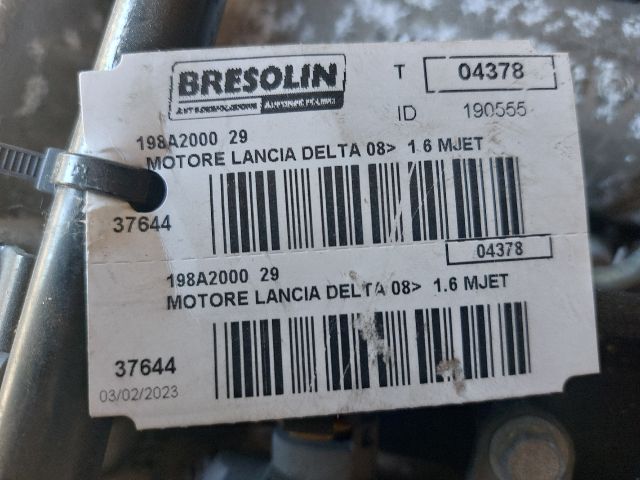 bontott LANCIA DELTA Komplett Motor (Segédberendezésekkel)