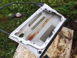 bontott LANCIA DELTA Bal első Ajtó (Üres lemez)