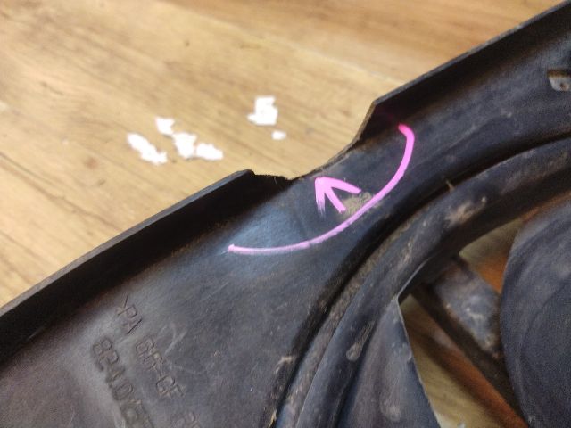 bontott LANCIA LYBRA Hűtőventilátor