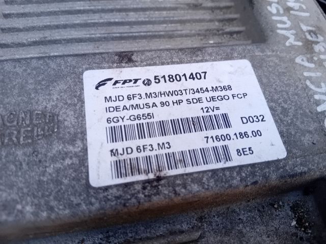 bontott LANCIA MUSA Motorvezérlő