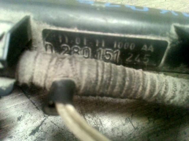 bontott LANCIA MUSA Porlasztó Sor / Híd